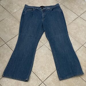 Venezia Dark Blue Flare Jeans EUC